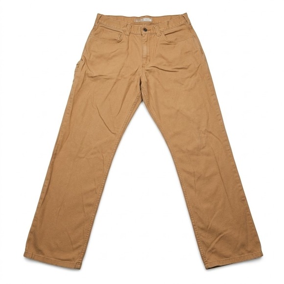 Carhartt Other - Carhartt Mens Rugged Flex Relaxed Fit Canvas Work Pants Brown 33x32 102517-918